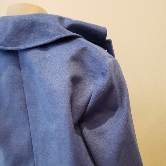 HARVEST BENARD Dressy Blue Pea Coat - Picture 4 of 7